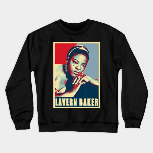 Soulful Elegance Baker Singer T-Shirts, Harmonize Your Wardrobe with Vintage Rhythms Crewneck Sweatshirt by Church Green